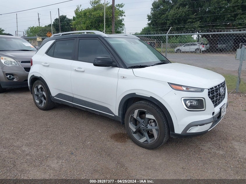2022 Hyundai Venue Limited VIN: KMHRC8A37NU201069 Lot: 39287377