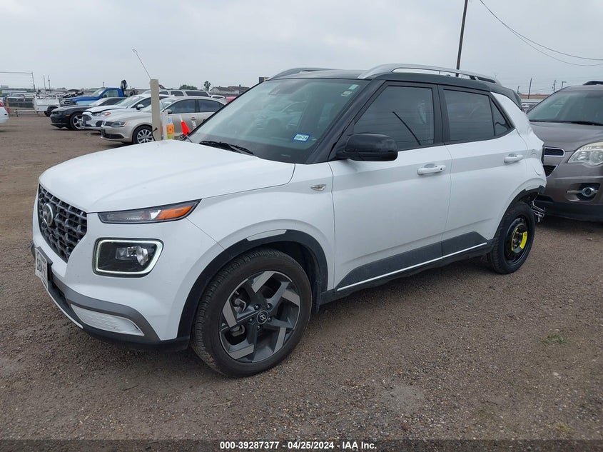 2022 Hyundai Venue Limited VIN: KMHRC8A37NU201069 Lot: 39287377