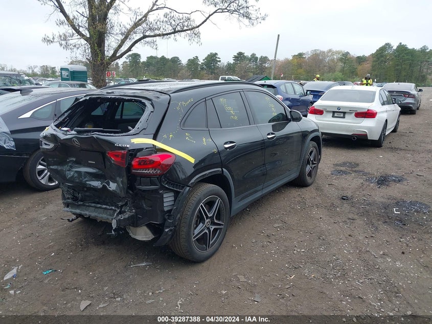 2022 Mercedes-Benz Gla 250 4Matic VIN: W1N4N4HB3NJ344934 Lot: 39287388