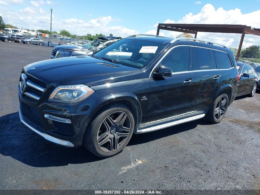 VIN 4JGDF7EE1FA566454 2015 MERCEDES-BENZ GL 63 AMG no.2