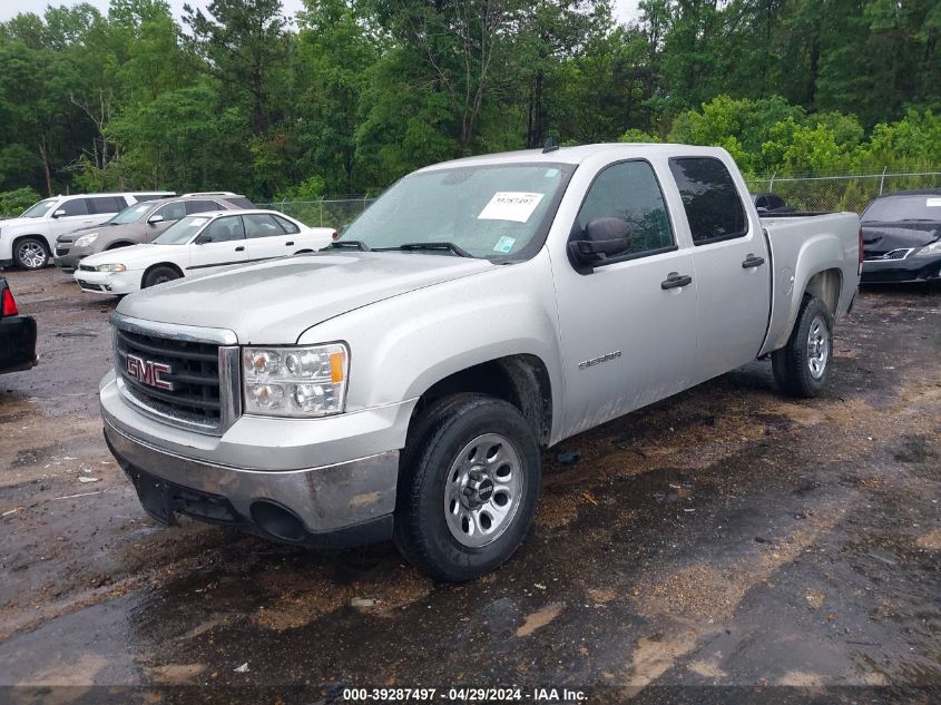 2010 GMC Sierra 1500 Sl VIN: 3GTRCUEA7AG205299 Lot: 39287497