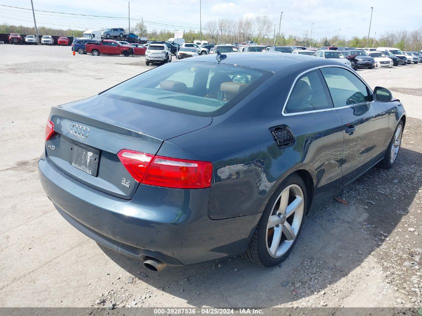 2009 Audi A5 3.2L VIN: WAUDK78TX9A042098 Lot: 39287536