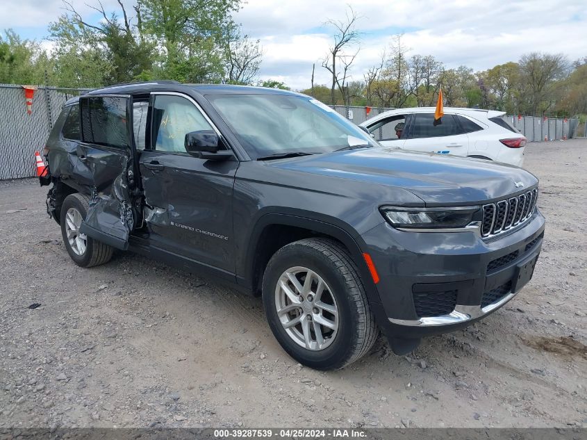 2022 Jeep Grand Cherokee L Laredo 4X4 VIN: 1C4RJKAG2N8606968 Lot: 39287539