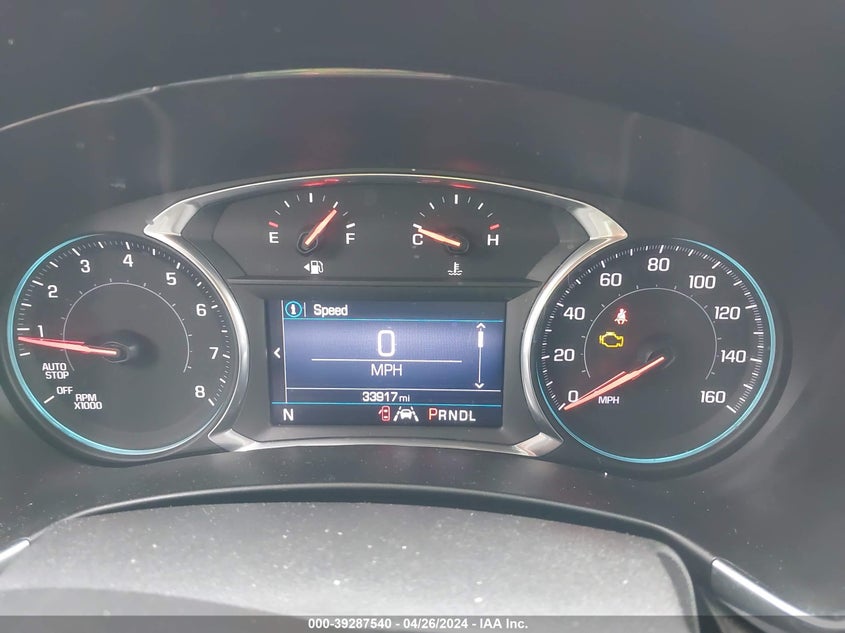 VIN 3GNAXKEV9LS640583 2020 CHEVROLET EQUINOX LT