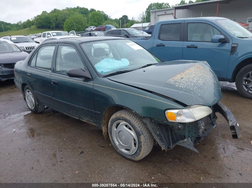 2000 Toyota Corolla Ce VIN: 2T1BR12E9YC285800 Lot: 39287554