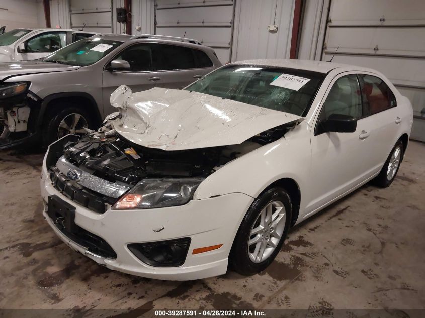 2011 Ford Fusion S VIN: 3FAHP0GA6BR190036 Lot: 39287591