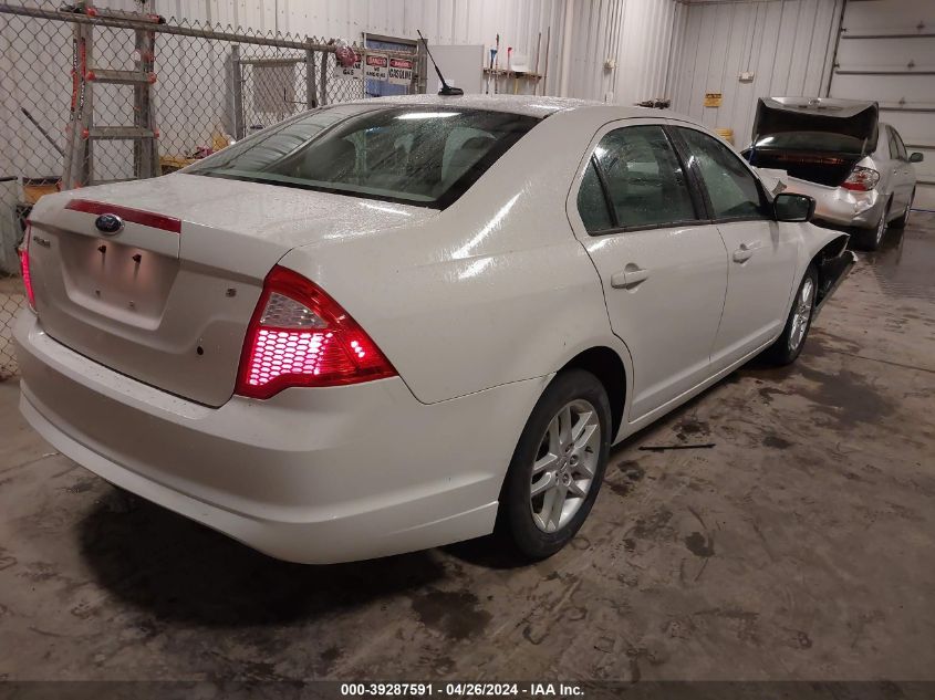 2011 Ford Fusion S VIN: 3FAHP0GA6BR190036 Lot: 39287591