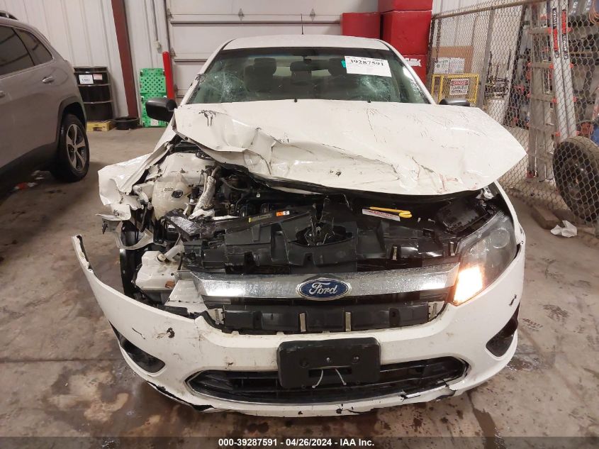 2011 Ford Fusion S VIN: 3FAHP0GA6BR190036 Lot: 39287591