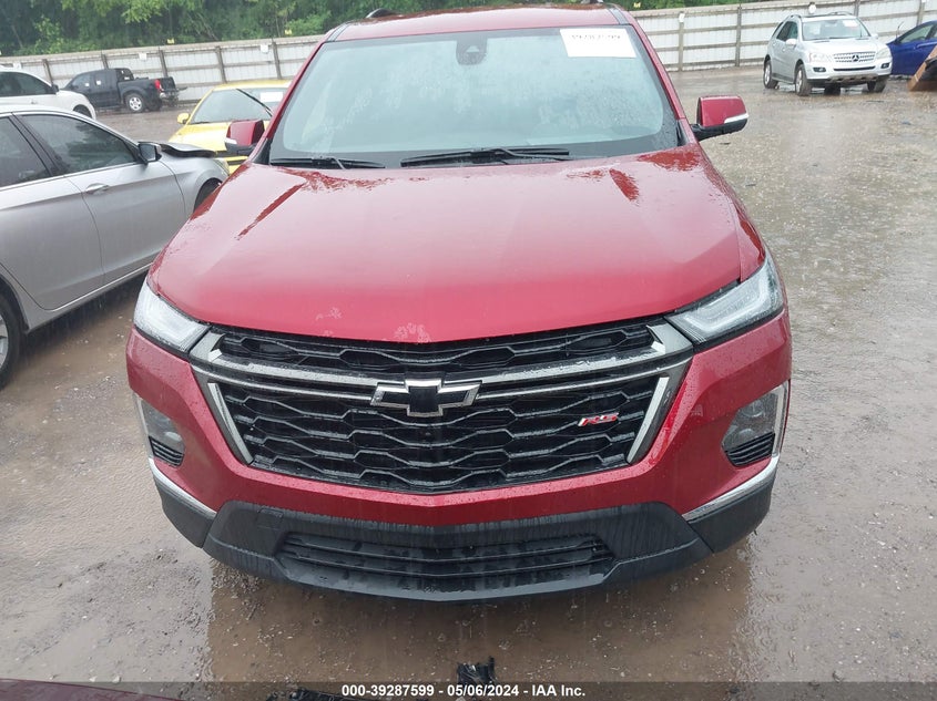 2022 CHEVROLET TRAVERSE FWD RS - 1GNERJKWXNJ123834