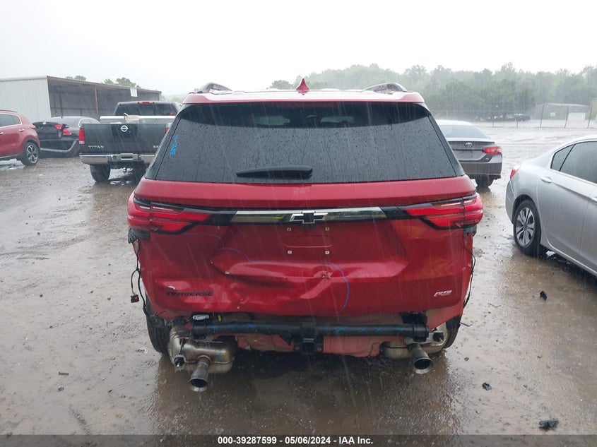 2022 CHEVROLET TRAVERSE FWD RS - 1GNERJKWXNJ123834