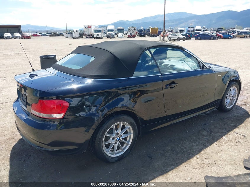 2011 BMW 128I VIN: WBAUN1C54BVH77948 Lot: 39287608