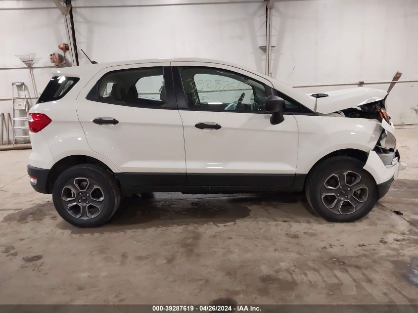 2020 Ford Ecosport S VIN: MAJ6S3FL1LC353508 Lot: 39287619