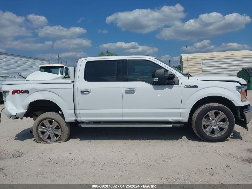 2018 Ford F-150 Xlt VIN: 1FTEW1EG7JKF27510 Lot: 39287692