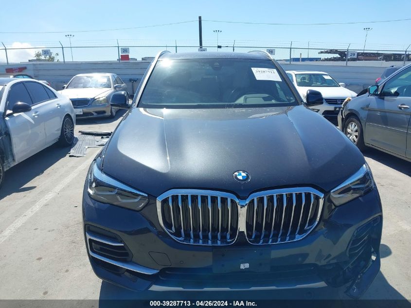 2022 BMW X5 Sdrive40I VIN: 5UXCR4C06N9M49979 Lot: 39287713