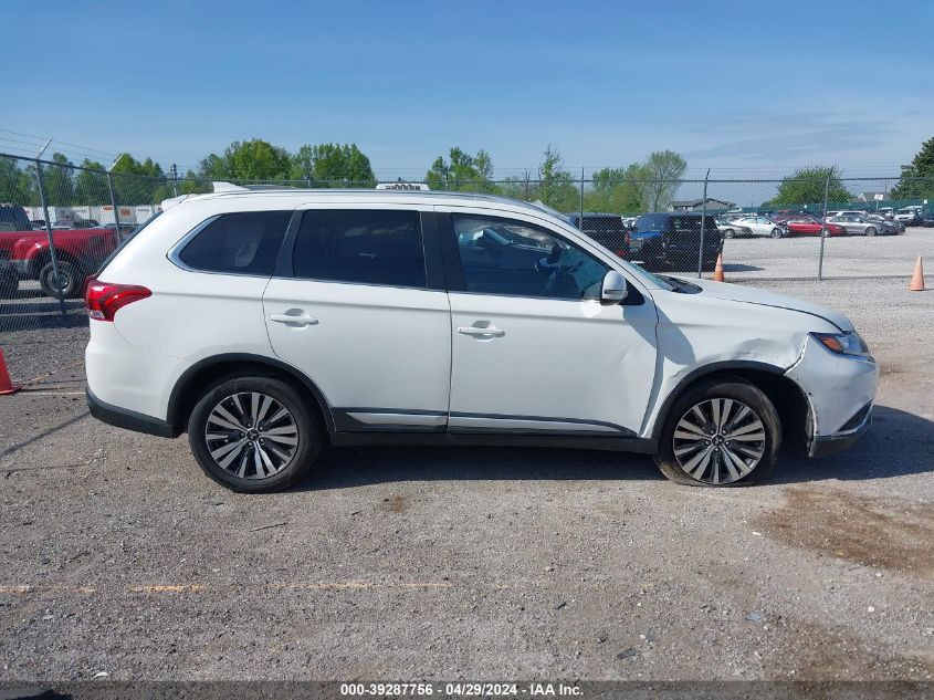 2019 Mitsubishi Outlander Sel VIN: JA4AZ3A37KZ036040 Lot: 39287756