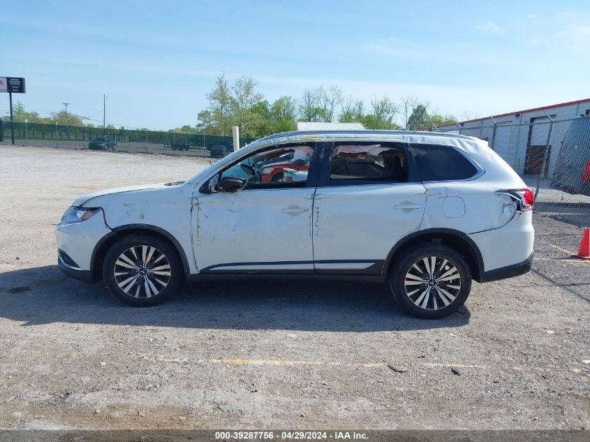 2019 Mitsubishi Outlander Sel VIN: JA4AZ3A37KZ036040 Lot: 39287756