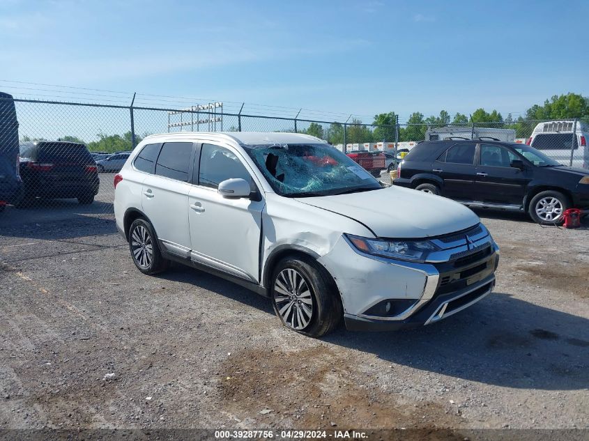 2019 Mitsubishi Outlander Sel VIN: JA4AZ3A37KZ036040 Lot: 39287756