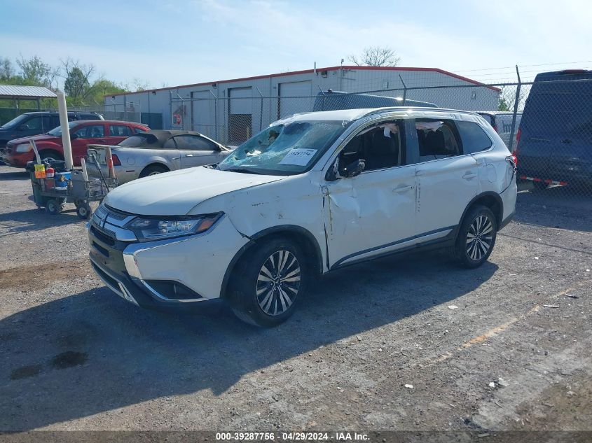 2019 Mitsubishi Outlander Sel VIN: JA4AZ3A37KZ036040 Lot: 39287756