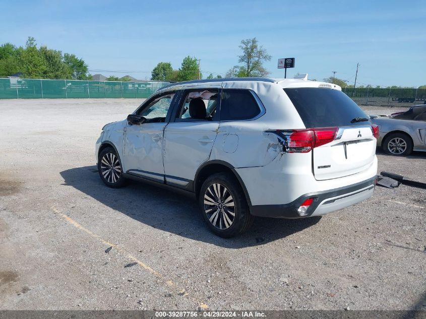 2019 Mitsubishi Outlander Sel VIN: JA4AZ3A37KZ036040 Lot: 39287756