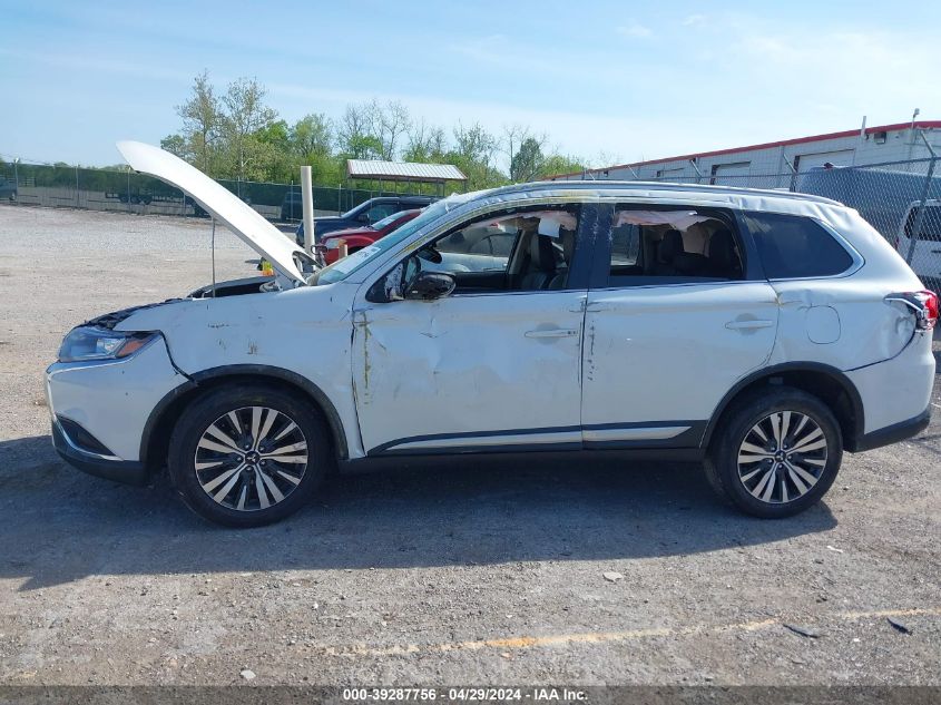 2019 Mitsubishi Outlander Sel VIN: JA4AZ3A37KZ036040 Lot: 39287756