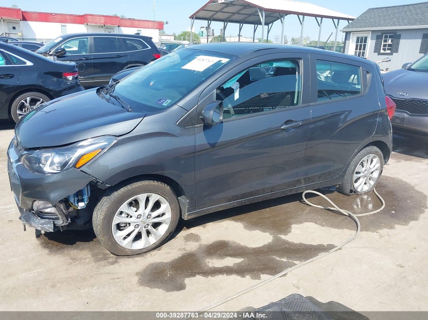 VIN KL8CD6SA0NC016143 2022 CHEVROLET SPARK 1LT