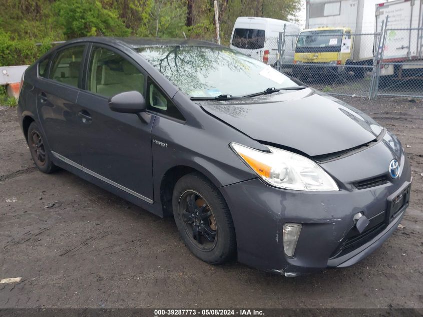 2012 Toyota Prius Two VIN: JTDKN3DU2C1506498 Lot: 39287773