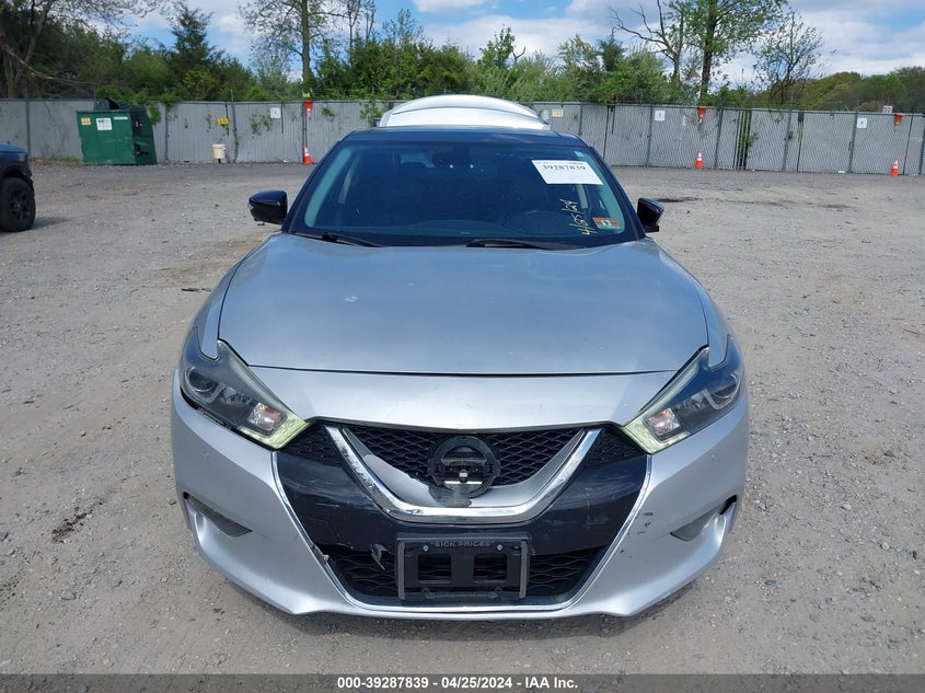 VIN 1N4AA6AP8HC384450 2017 NISSAN MAXIMA 3.5 PLATINUM