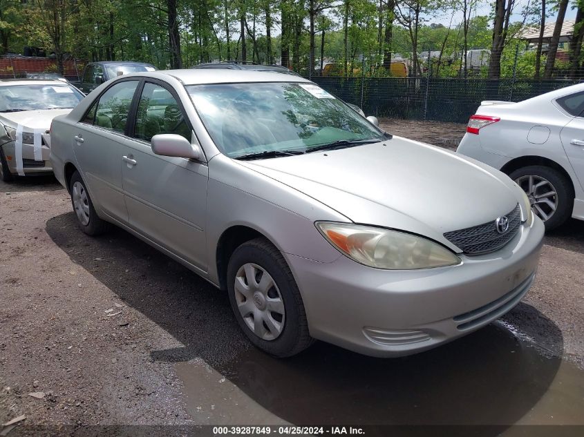 4T1BE32KX2U537220 | 2002 TOYOTA CAMRY