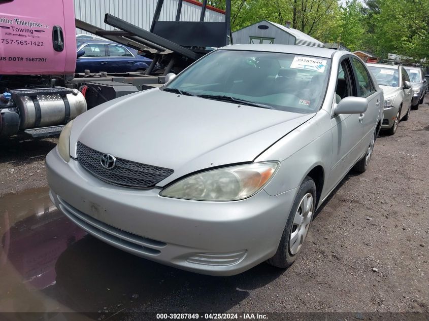 4T1BE32KX2U537220 | 2002 TOYOTA CAMRY