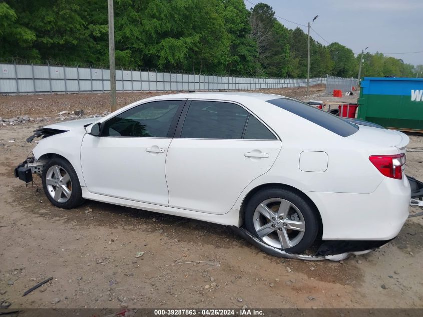 2014 Toyota Camry Se VIN: 4T1BF1FK5EU780062 Lot: 39287863