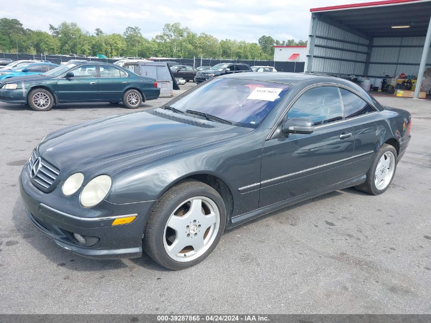 WDBPJ75J92A030390 | 2002 MERCEDES-BENZ CL 500