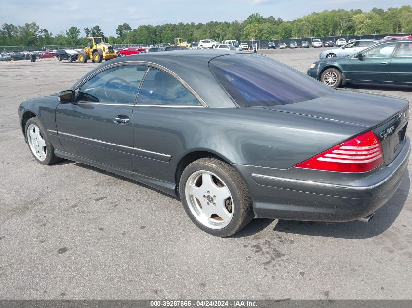 WDBPJ75J92A030390 | 2002 MERCEDES-BENZ CL 500