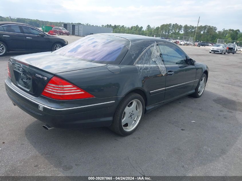 WDBPJ75J92A030390 | 2002 MERCEDES-BENZ CL 500