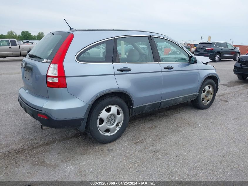 2008 Honda Cr-V Lx VIN: 5J6RE48338L019337 Lot: 39287868