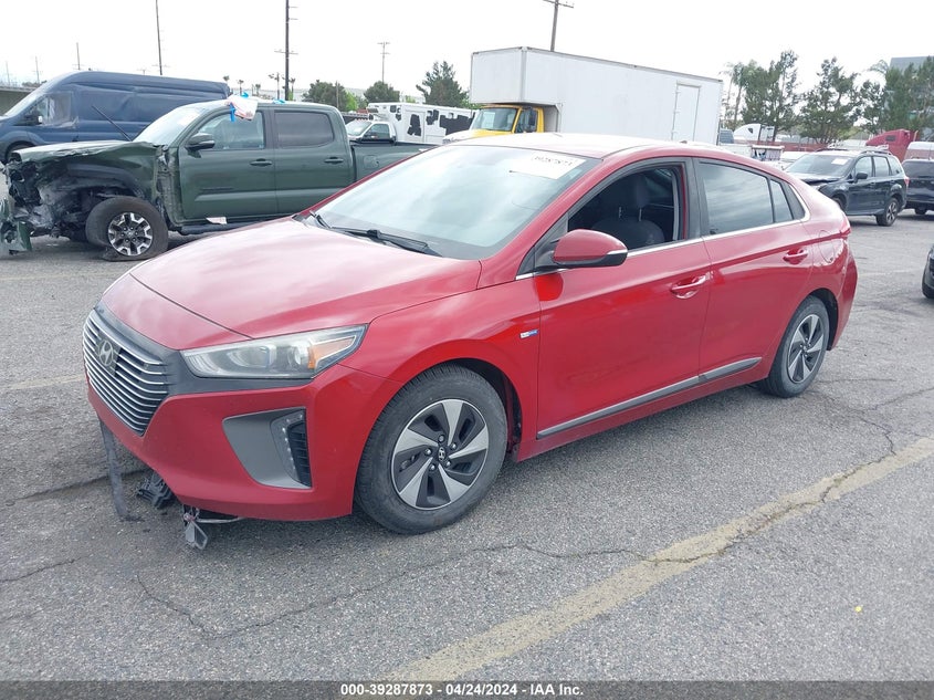 2019 Hyundai Ioniq Hybrid Sel VIN: KMHC75LC8KU105758 Lot: 39287873