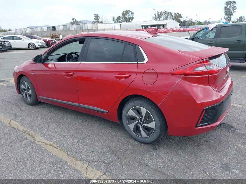 2019 Hyundai Ioniq Hybrid Sel VIN: KMHC75LC8KU105758 Lot: 39287873
