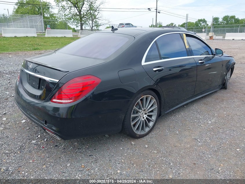 2015 MERCEDES-BENZ S 550 WDDUG8CB9FA157219
