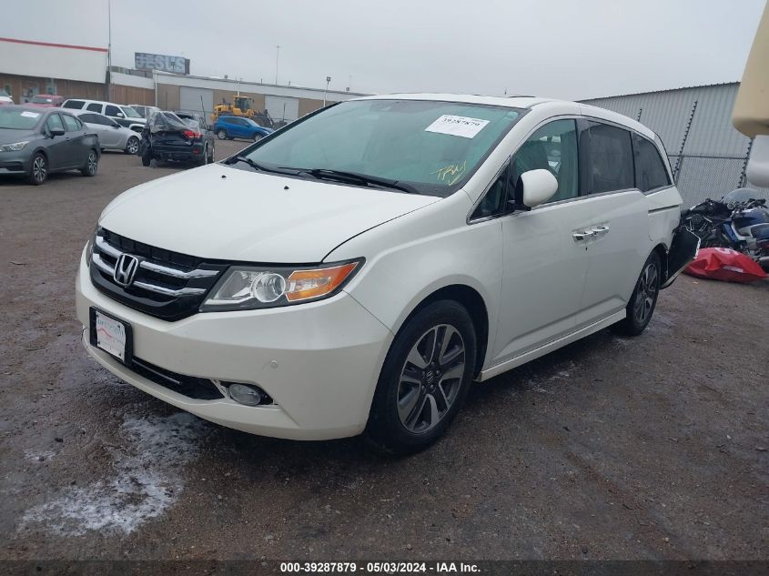 2015 Honda Odyssey Touring/Touring Elite VIN: 5FNRL5H96FB033576 Lot: 39287879