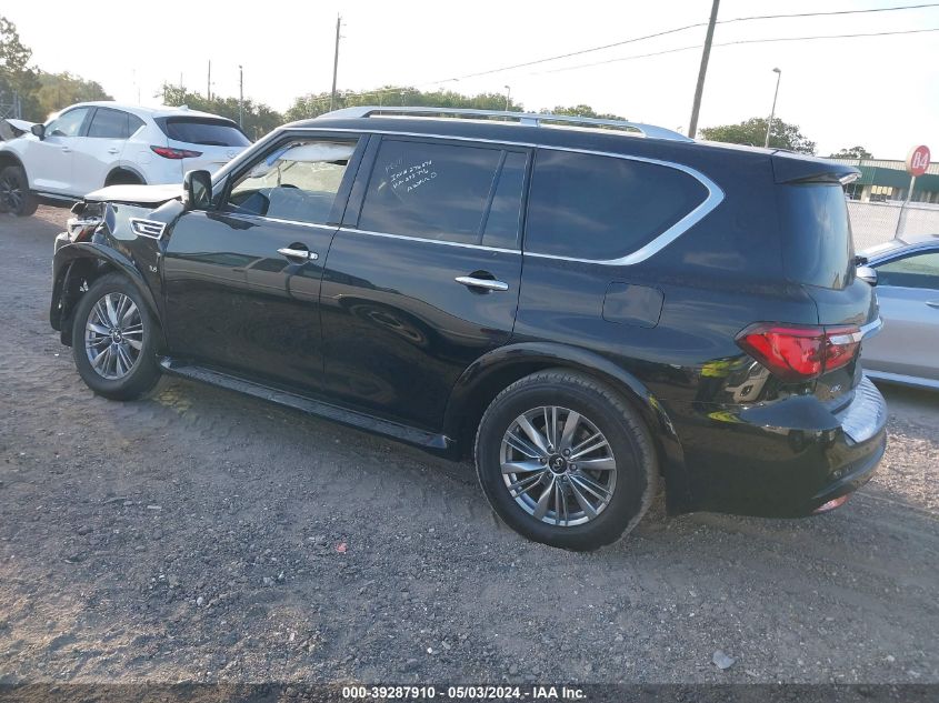 2020 Infiniti Qx80 Luxe Awd VIN: JN8AZ2NE9L9255776 Lot: 39287910