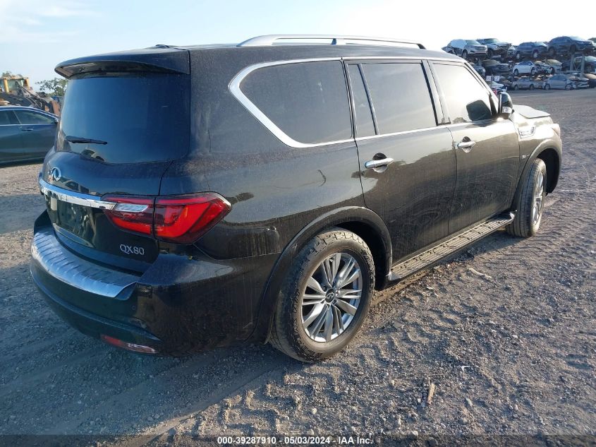 2020 Infiniti Qx80 Luxe Awd VIN: JN8AZ2NE9L9255776 Lot: 39287910