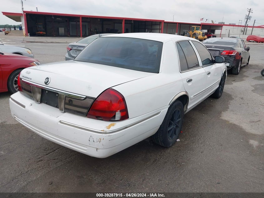 2008 Mercury Grand Marquis Gs VIN: 2MEFM74V58X603227 Lot: 39287915