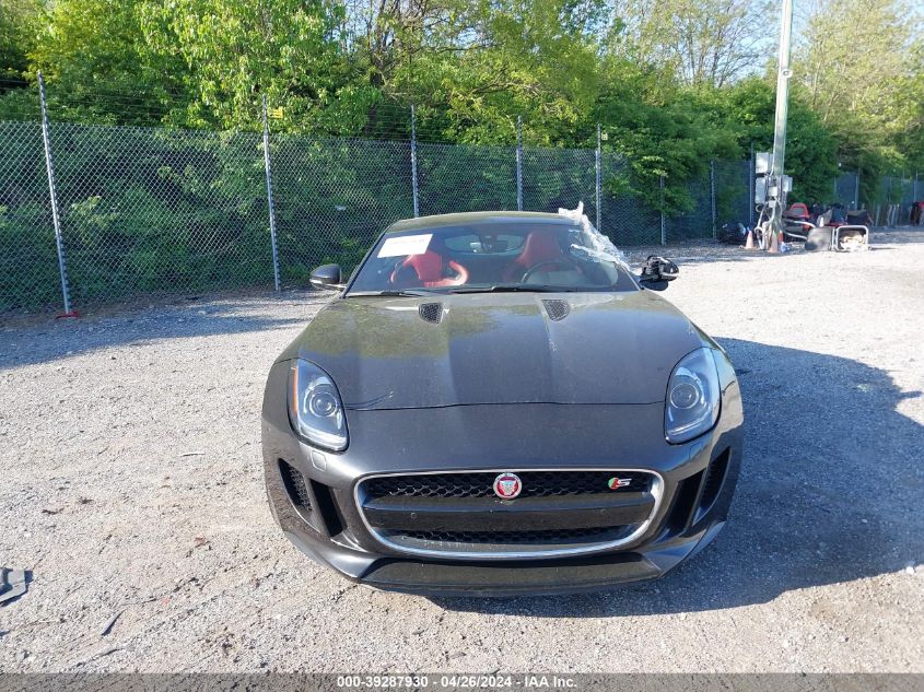 2015 Jaguar F-Type S VIN: SAJWA6BU1F8K16333 Lot: 39287930