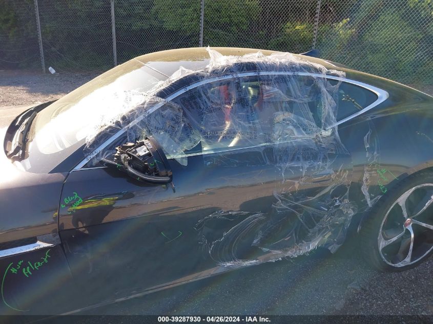 2015 Jaguar F-Type S VIN: SAJWA6BU1F8K16333 Lot: 39287930