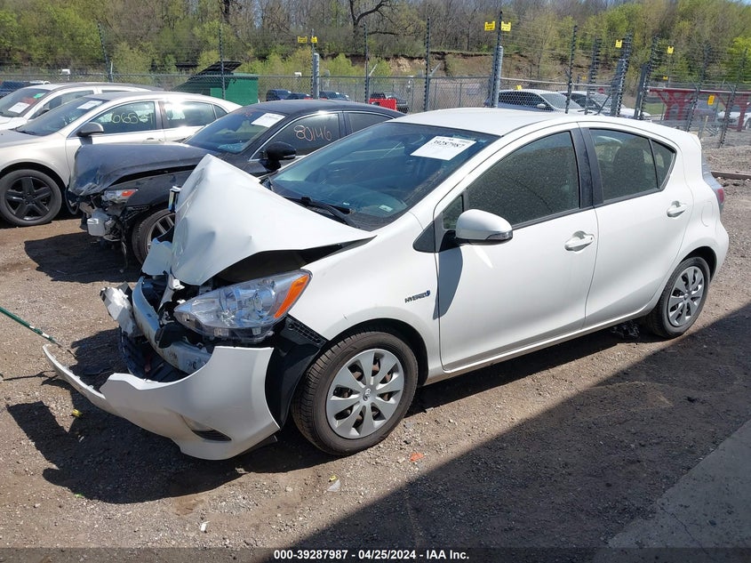 2013 Toyota Prius C Two VIN: JTDKDTB36D1552768 Lot: 39287987