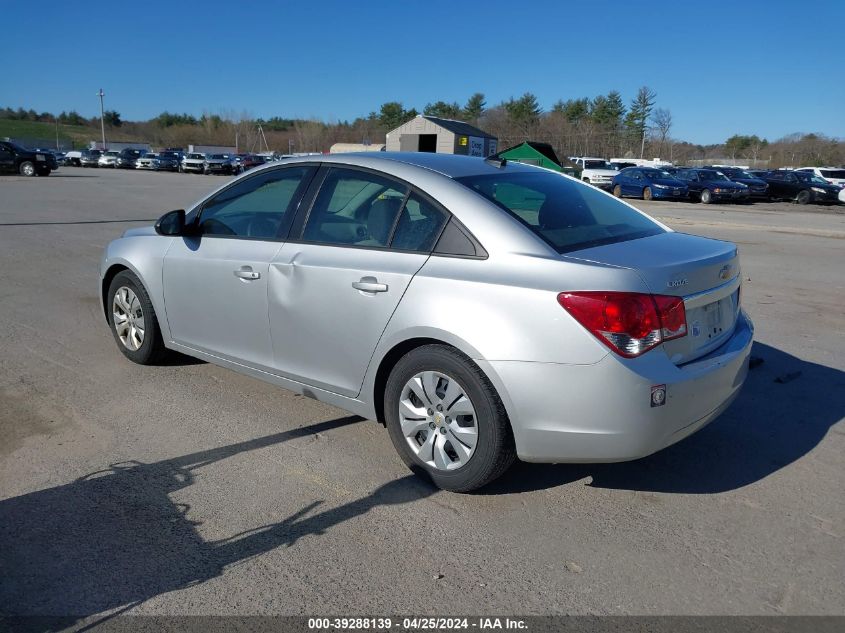 1G1PA5SG3D7282465 | 2013 CHEVROLET CRUZE