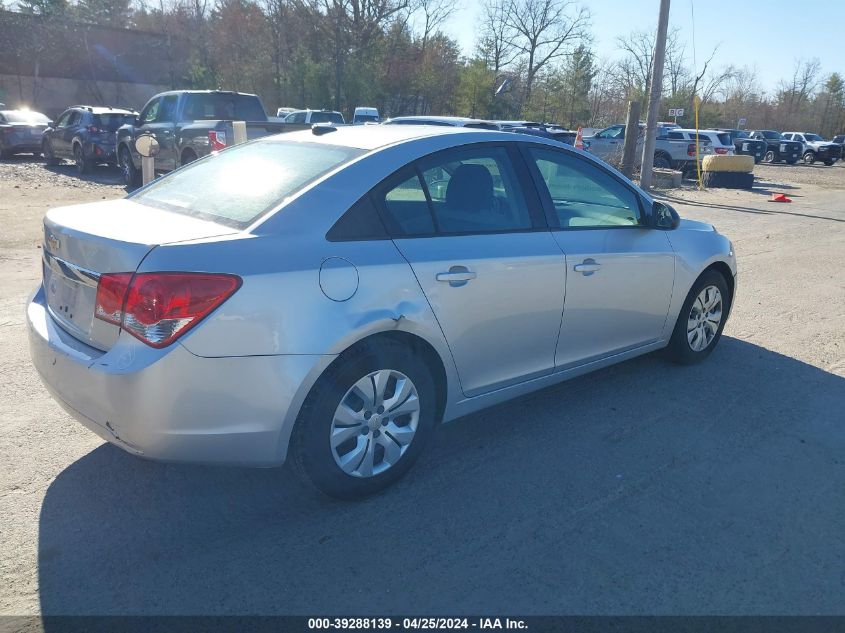 1G1PA5SG3D7282465 | 2013 CHEVROLET CRUZE