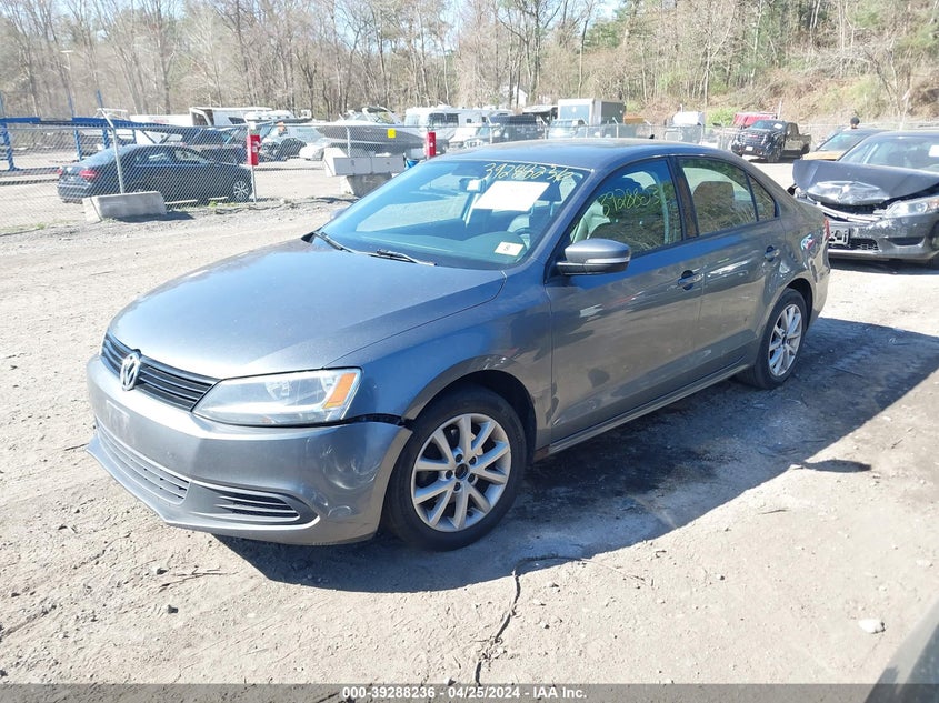 2012 Volkswagen Jetta 2.5L Se VIN: 3VWBP7AJ4CM112013 Lot: 39288236
