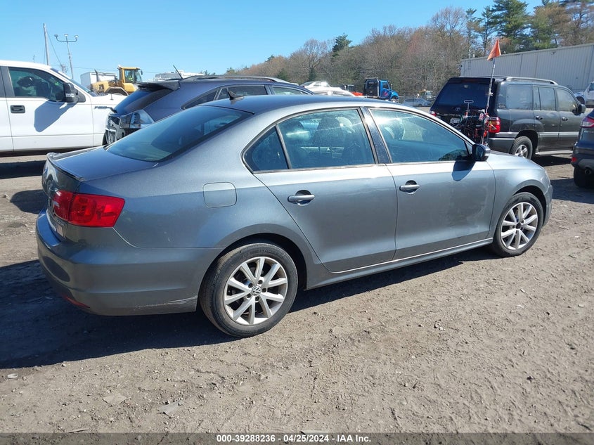 2012 Volkswagen Jetta 2.5L Se VIN: 3VWBP7AJ4CM112013 Lot: 39288236