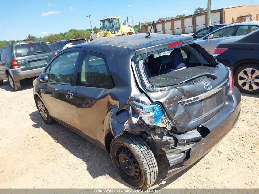 2012 Toyota Yaris L VIN: JTDJTUD35CD532994 Lot: 39288261