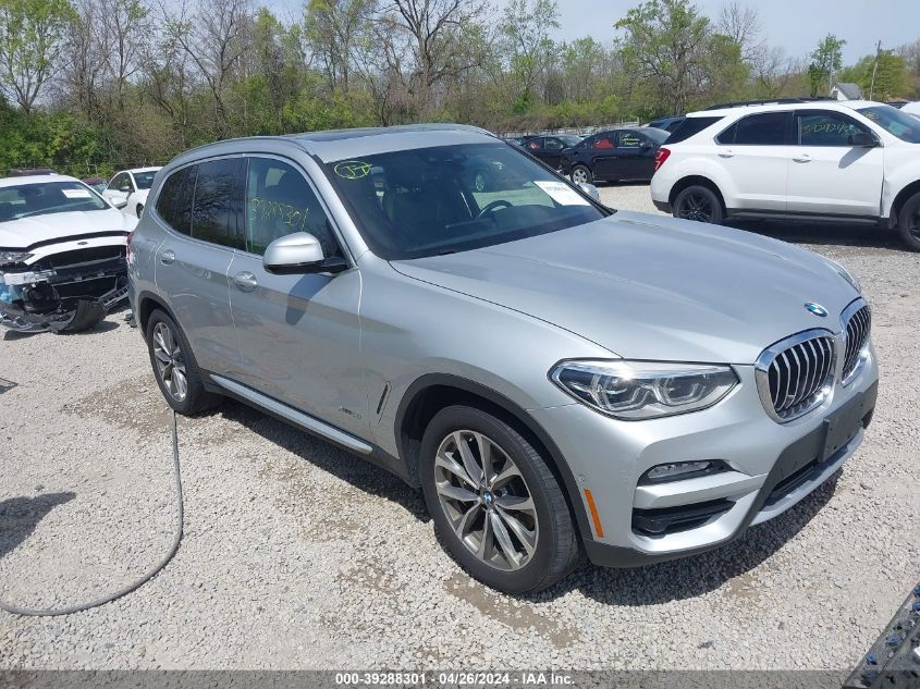 2018 BMW X3 XDRIVE30I - 5UXTR9C51JLD57445